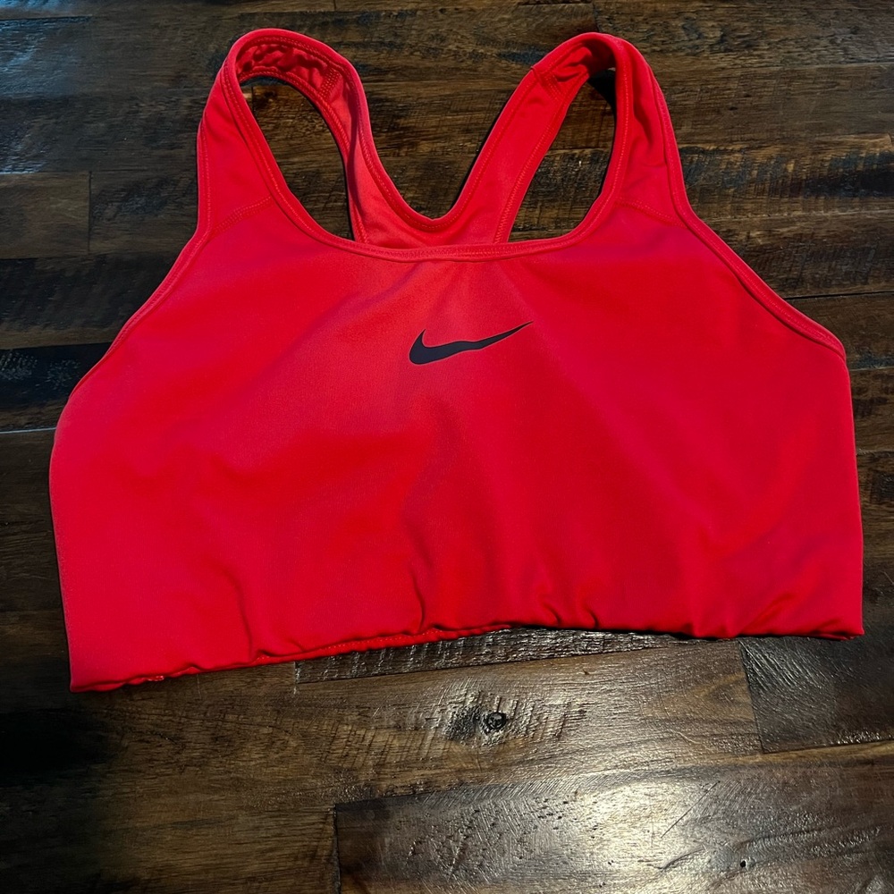 Nike Women's Vibrant Red Sports Bra